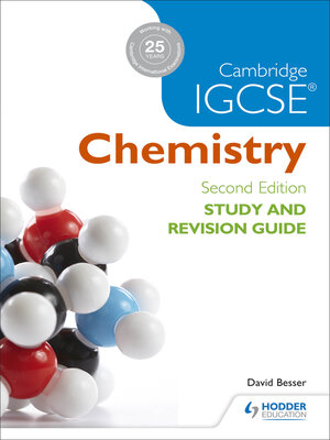 cover image of Cambridge IGCSE Chemistry Study and Revision Guide